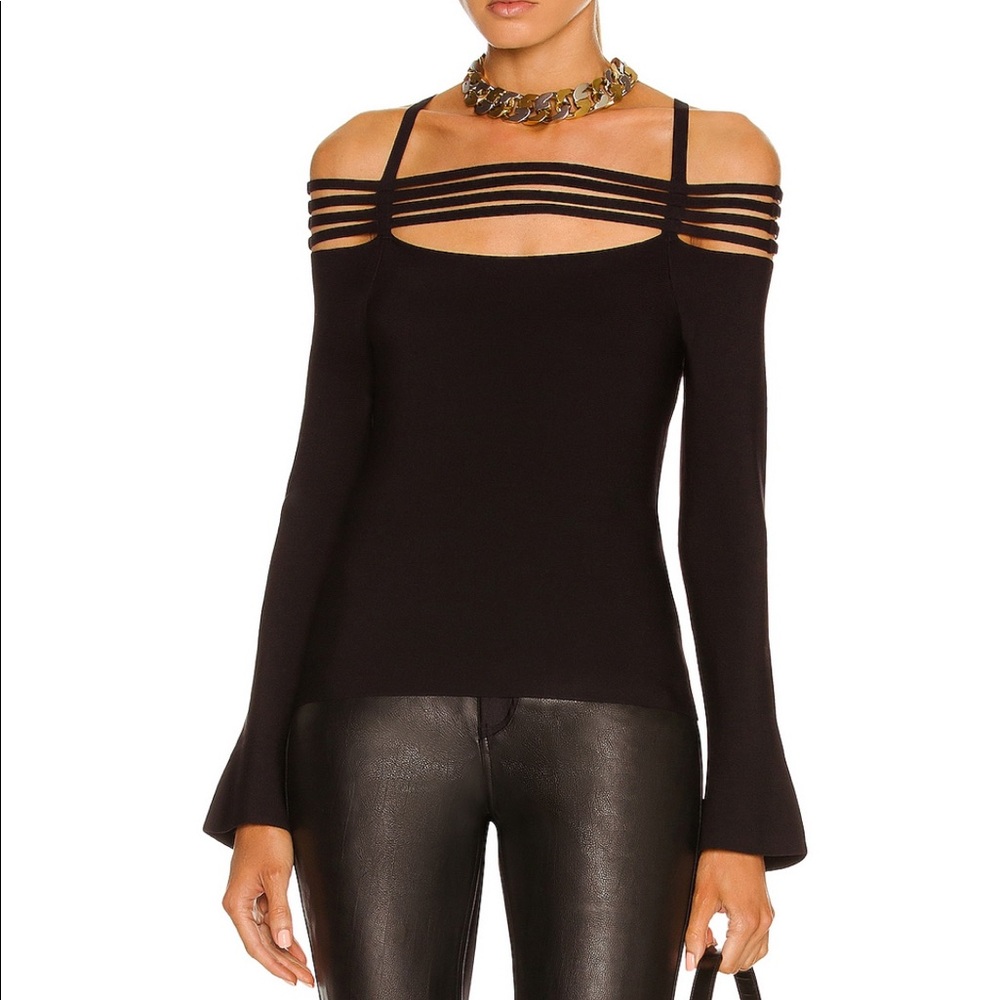 Jonathan Simkhai Sarah Rib Top - Size Small